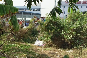 Kinh hoàng phát hiện thi thể trong bao tải gần chung cư